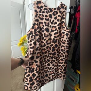 Missguided Animal Print Dress